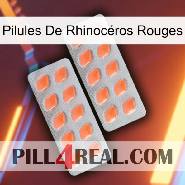 Pilules De Rhinocéros Rouges 27